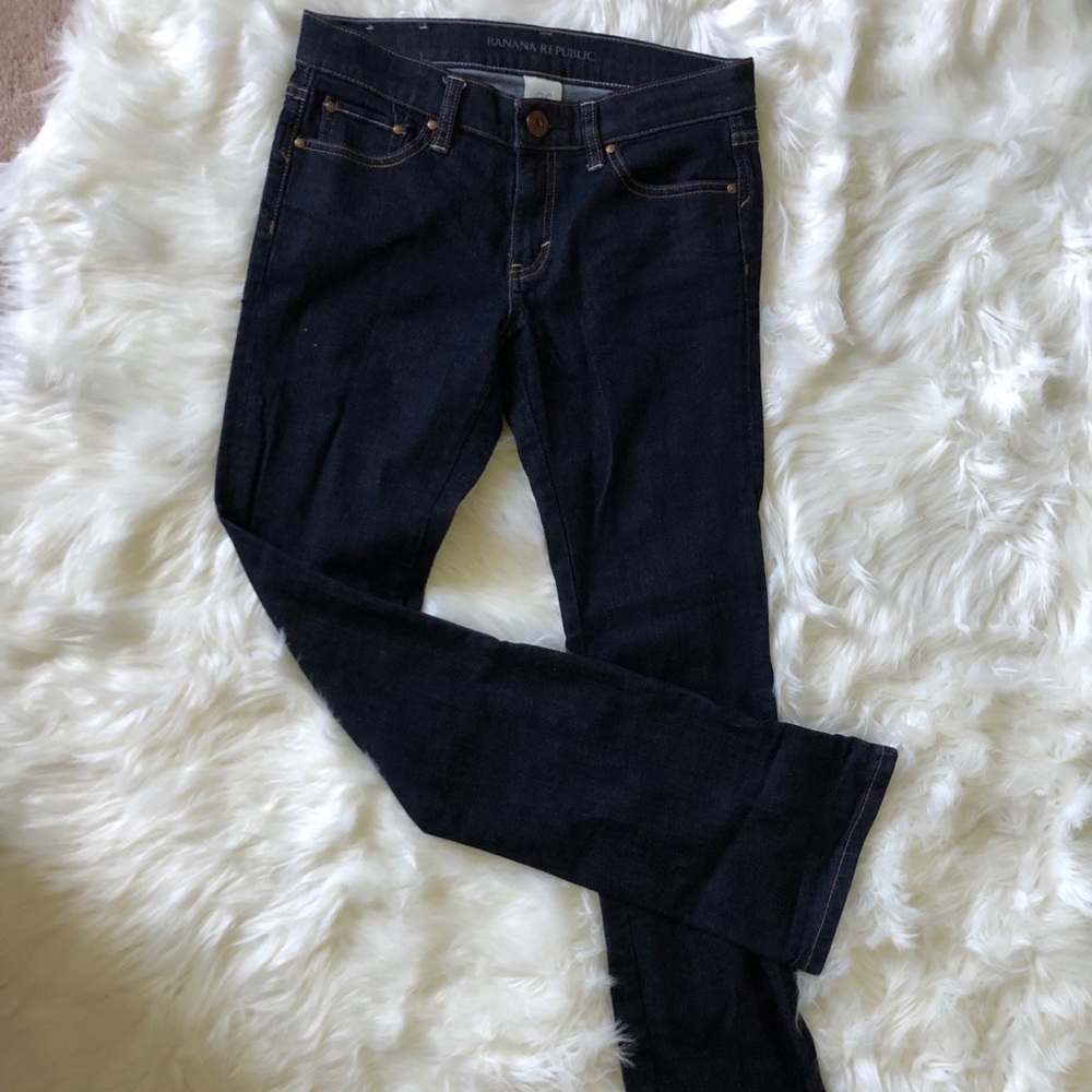 Banana Republic Boot Cut Dark Wash Jeans